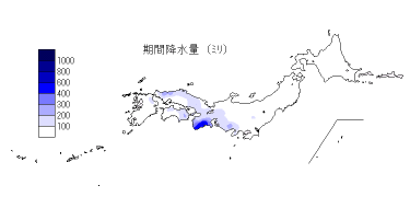 期間降水量