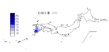 日降水量