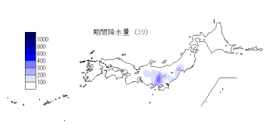 期間降水量