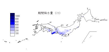 期間降水量