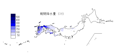 期間降水量