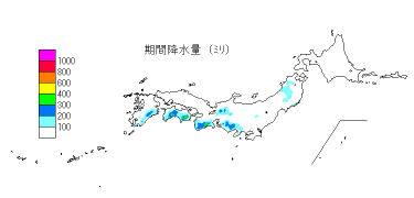 期間降水量
