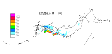 期間降水量