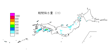 期間降水量