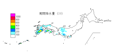 期間降水量