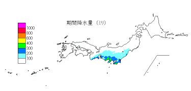 期間降水量