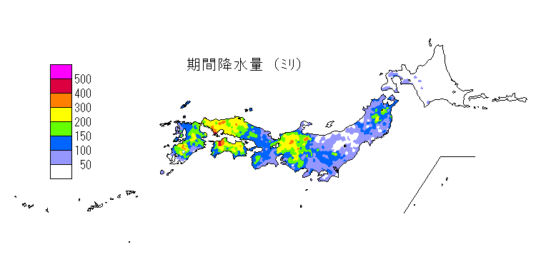 降水量の合計