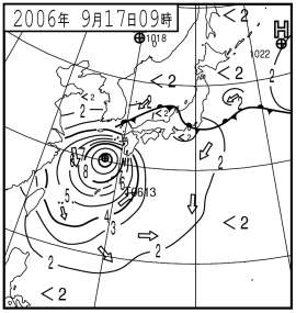 波浪図(平成18年9月17日)