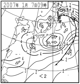波浪図(平成19年1月7日)