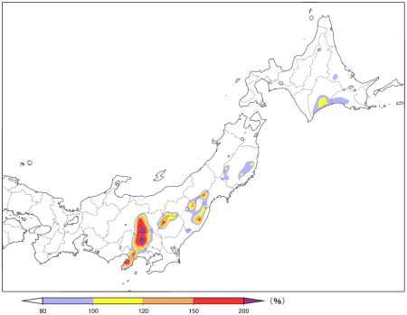 降水量の合計