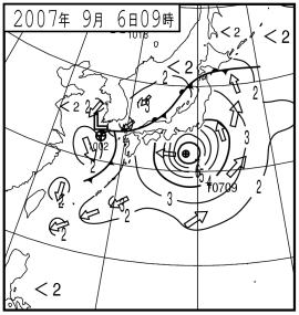 波浪図(平成19年9月6日)