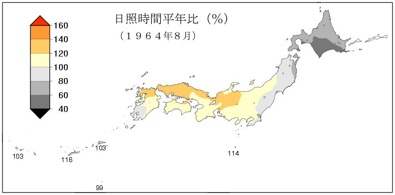 日照時間合計