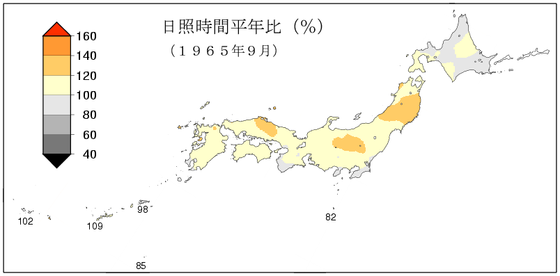 日照時間合計