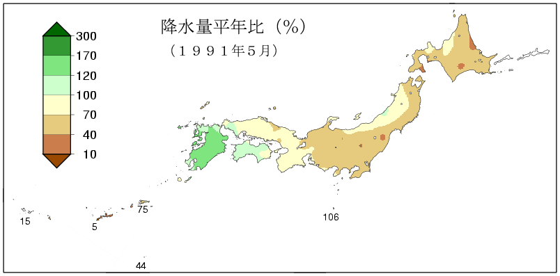降水量合計