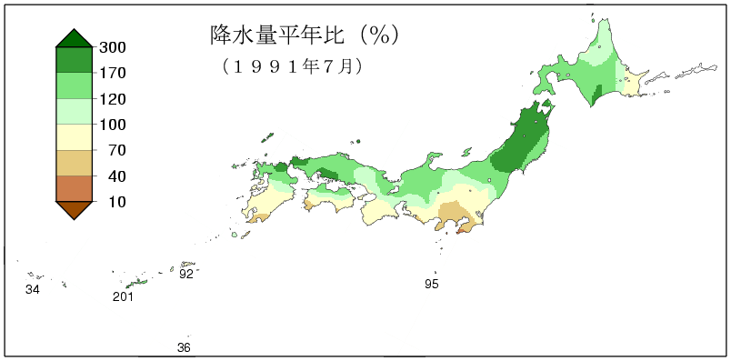 降水量合計