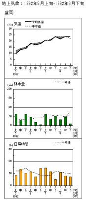 盛岡の経過図