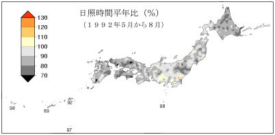 日照時間合計