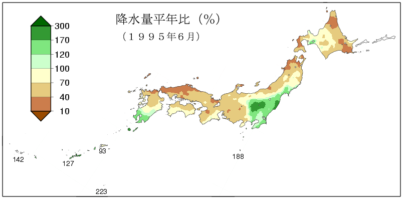 降水量合計
