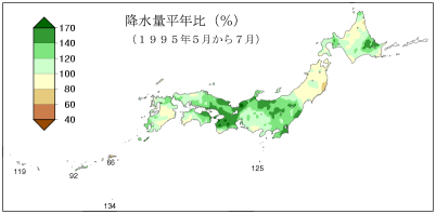 降水量合計