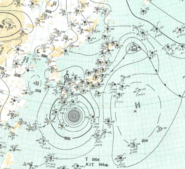地上天気図