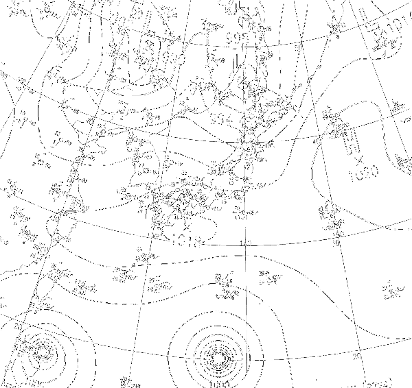 地上天気図