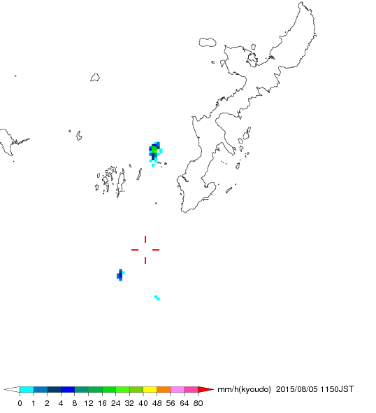 気象レーダー画像
