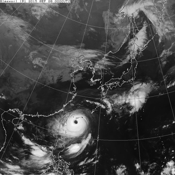 気象衛星画像