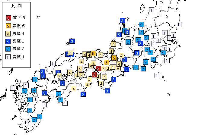 大震災 震度 東日本 【図解・社会】東日本大震災・震源周辺地域の震度分布（2011年3月11日）：時事ドットコム