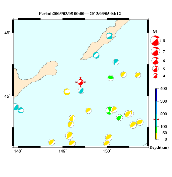 気象庁 地震 津波 ｃｍｔ解 詳細