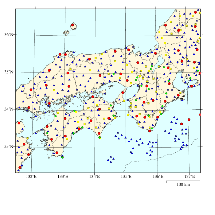 地震 近畿 大阪府、関西のハザードマップ