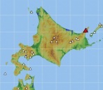 羅臼岳地図