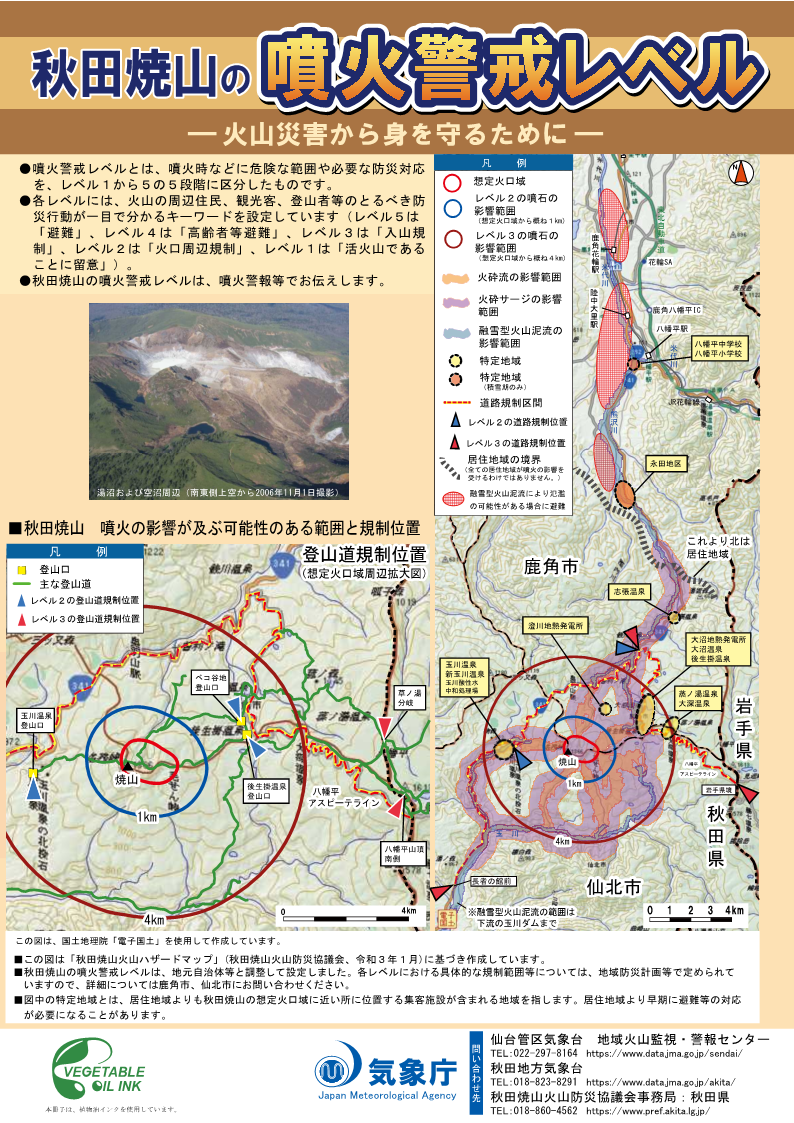 火山活動の状況