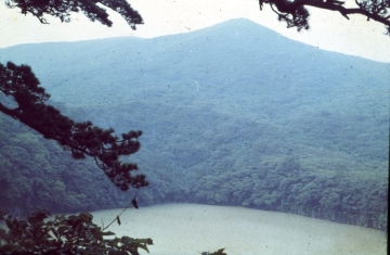 新澪池（1983年の噴火前）
