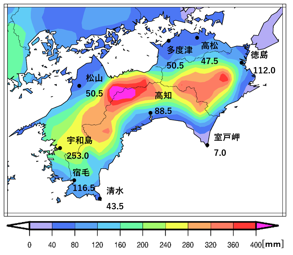 「総降水量」