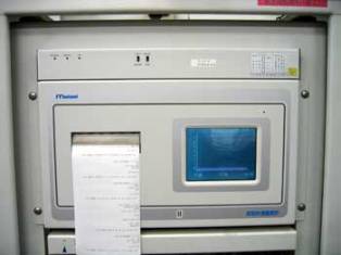 計測震度計の画面