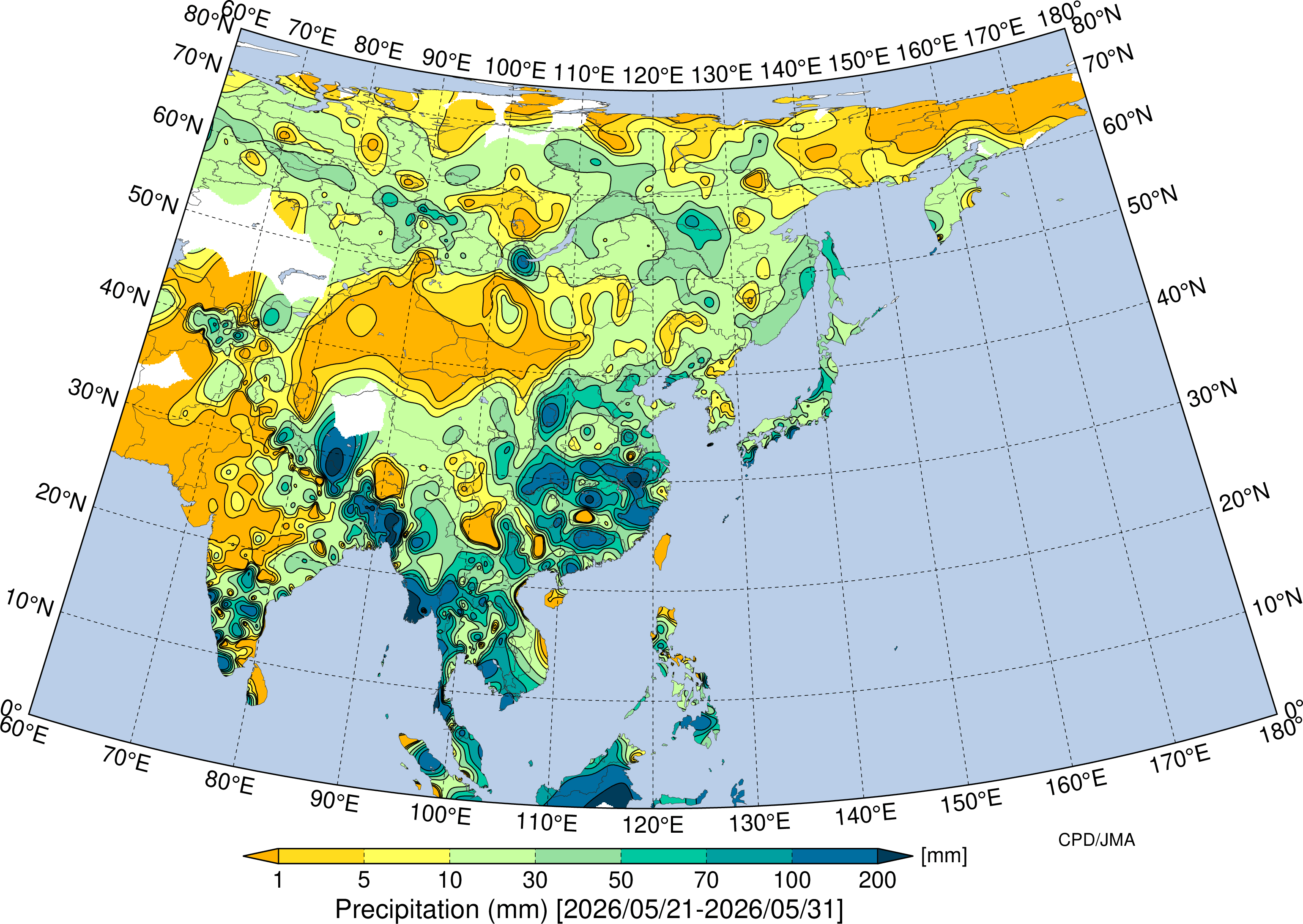 10-day-half-monthly-temperature-and-precipitation-regional-map-tcc