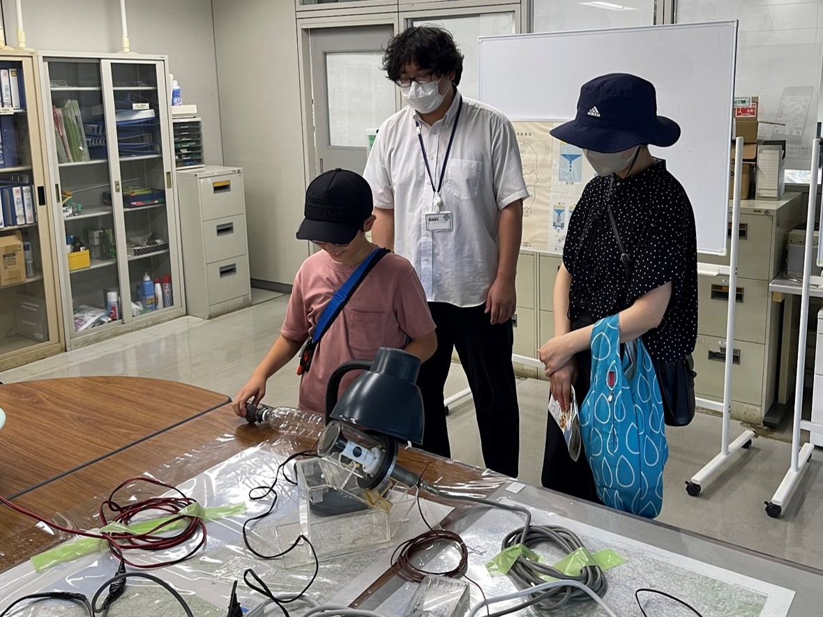 ミニアメダス展示