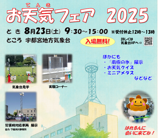 お天気フェア2025