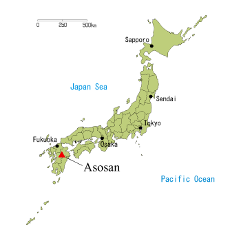 Japan map