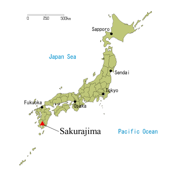 Japan map