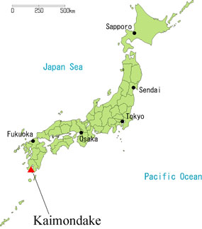 Japan map