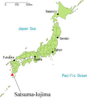Japan map