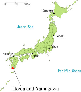 Japan map