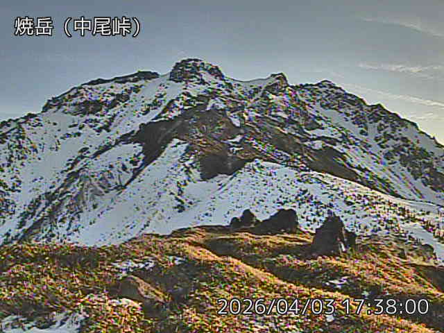 焼岳 中尾峠 最新画像