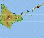 択捉焼山地図