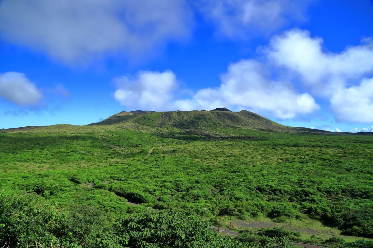 現在の三原山