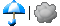 雨時々止む