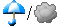 雨後くもり