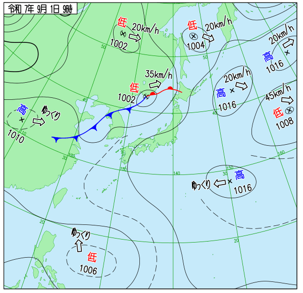10年天気図: 明日の天気がひと目でわかる 天気図 - Yahoo!天気・災害