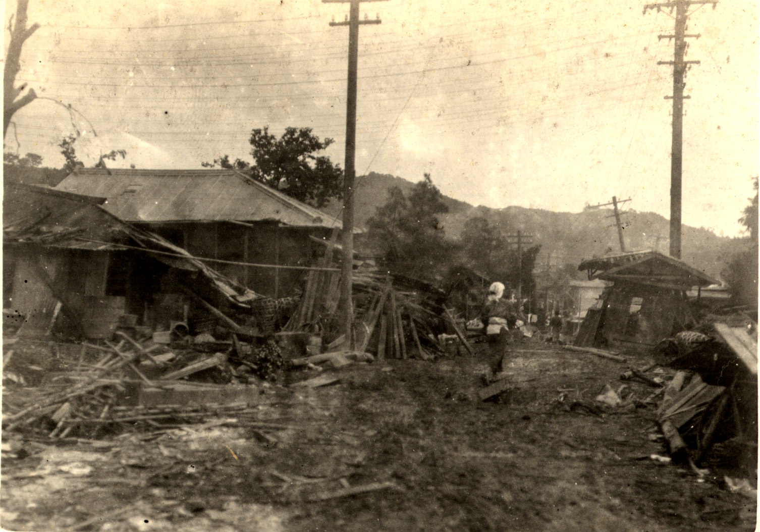 松田町付近 higai